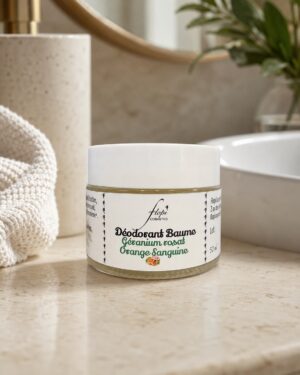 Déodorant Baume Géranium rosat-Orange sanguine